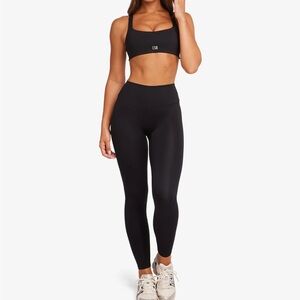 CSB Serenity Invisible Scrunch Leggings in Black XS